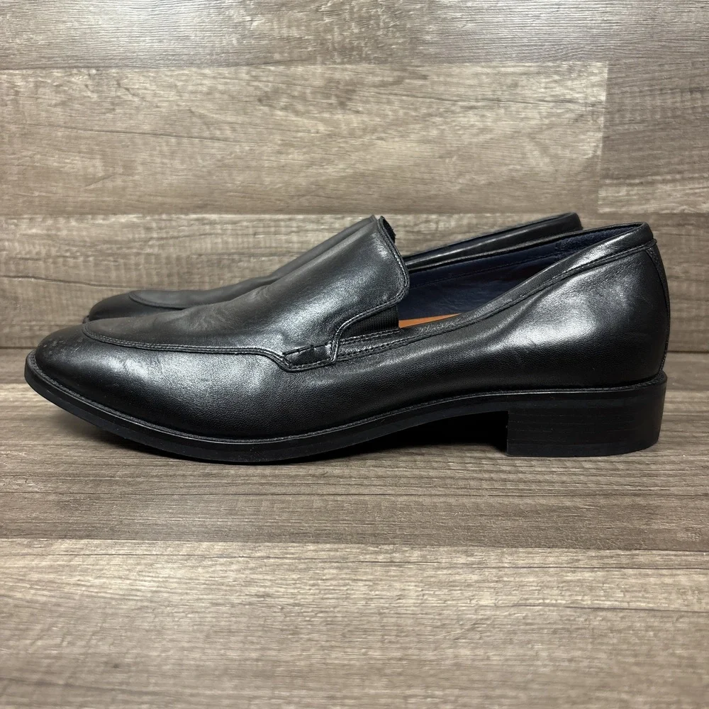 Cole Haan Grand OS Lenox Hill Venetian Leather Loafer Black Mens Size 13 C11625